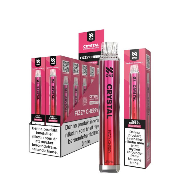 N One Fizzy Cherry vape med körsbärssmak