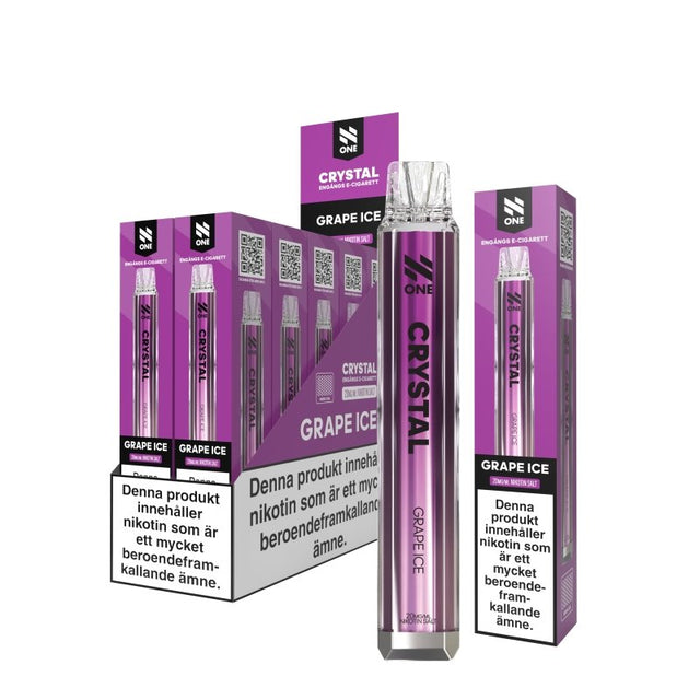 N One Grape Ice vape med druva och cooling