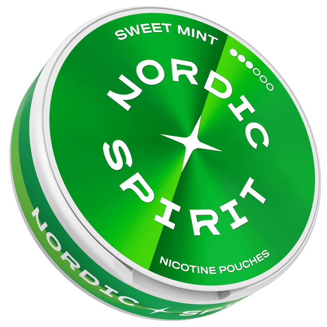 Nordic Spirit Sweet Mint Strong slim prillor med frisk mintprofil