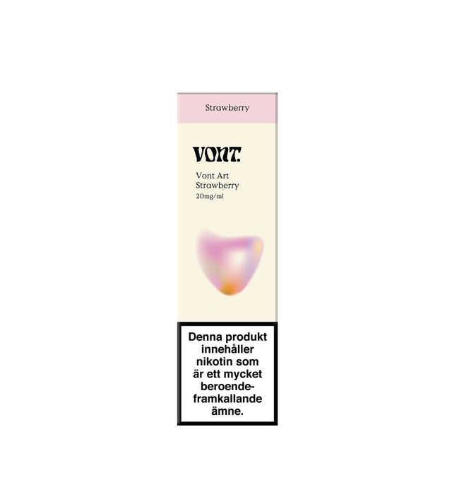 Vont Strawberry engångsvape 20mg med 2 ml e-vätska