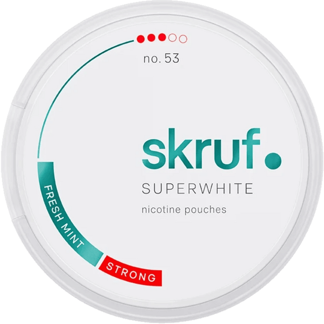 Skruf SuperWhite No. 53 Fresh Mint Strong bild 1