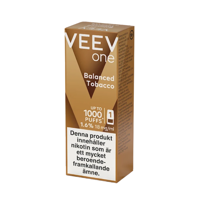 VEEV ONE Pod Balanced Tobacco 18mg bild 3