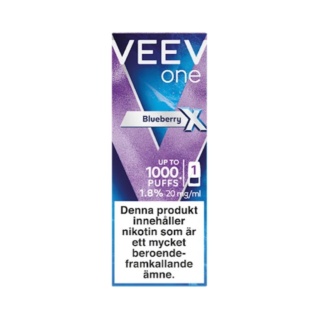 VEEV ONE Blueberry Extra Line 20mg vape pod