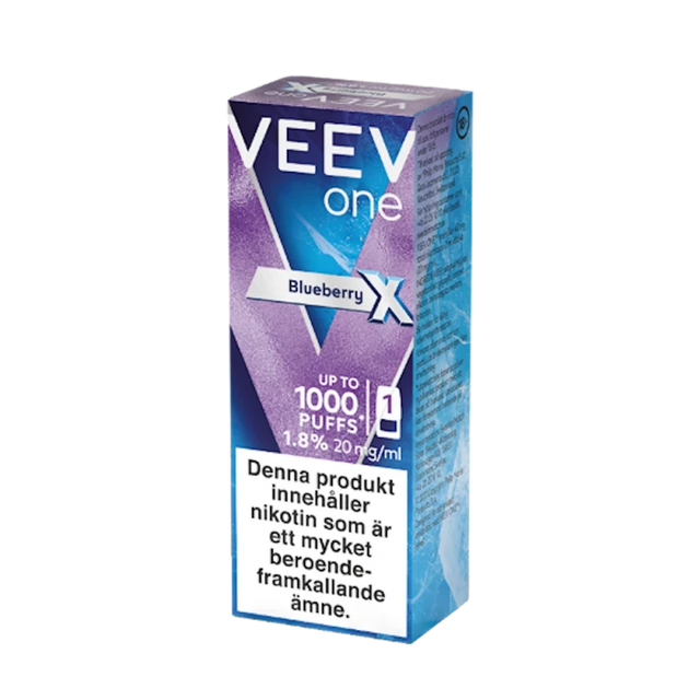 VEEV ONE Pod Blueberry Extra Line 1000 puffar