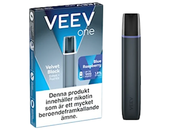 VEEV ONE Velvet Black + Blue Raspberry 20mg