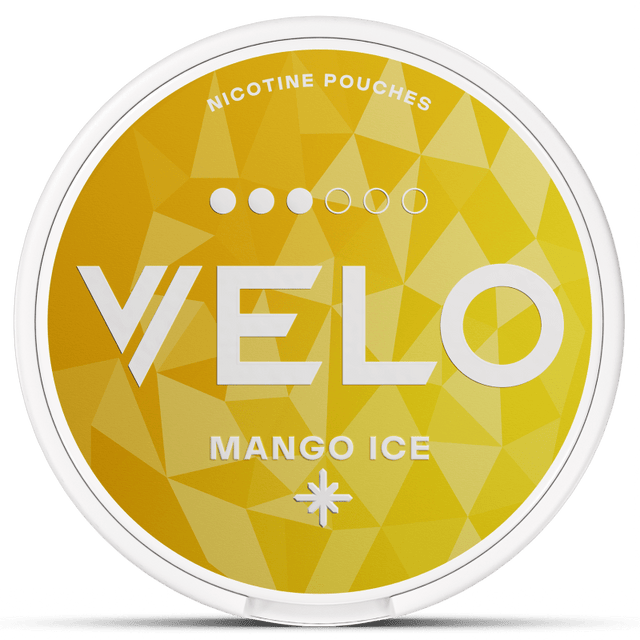 VELO Mango Ice vitt snus med mango och mentolsmak