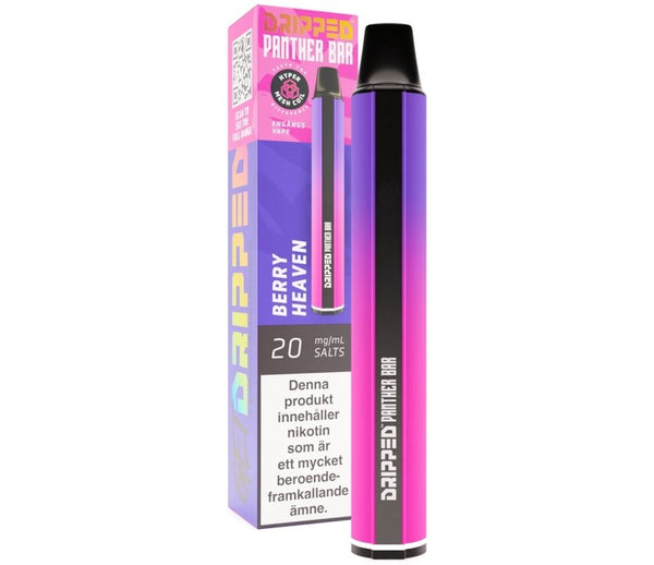 Dripped Panther Bar Berry Heaven 20mg
