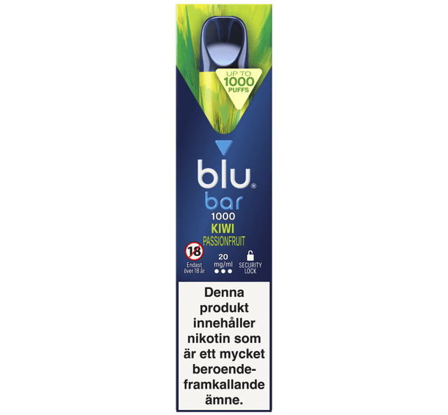 Blu Bar Kiwi Passionfruit 20mg bild 1
