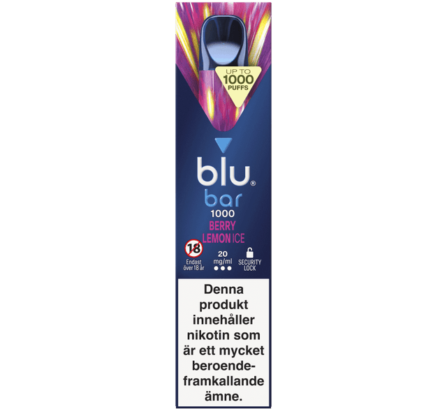 Blu Bar Berry Lemon Ice 20mg bild 1
