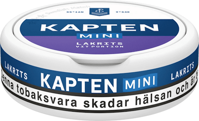 Kapten Vit Lakrits Mini bild 2