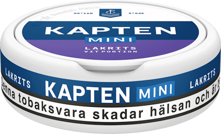Kapten Vit Lakrits Mini bild 2