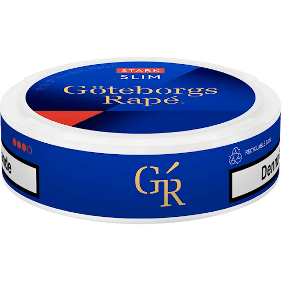 Göteborgs Rapé Slim White Strong bild 3