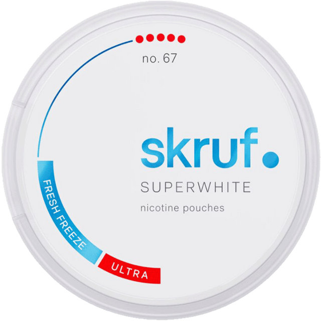 Skruf SuperWhite No. 67 Fresh Freeze Ultra Strong bild 1