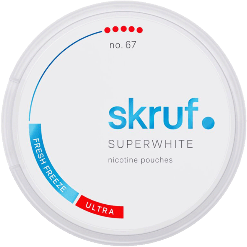 Skruf SuperWhite No. 67 Fresh Freeze Ultra Strong
