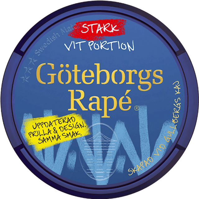 Göteborgs Rapé White Strong bild 2