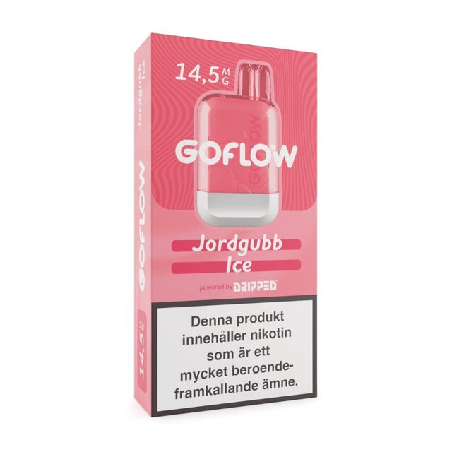 Dripped Jordgubb Ice vape 14.5mg med jordgubbssmak