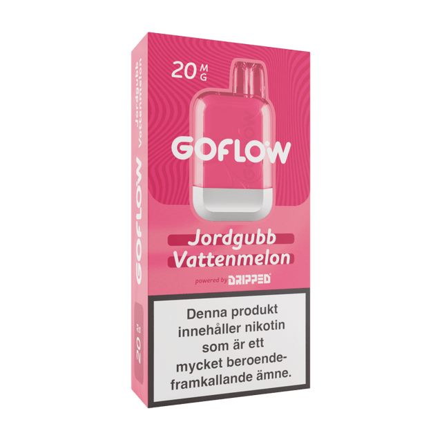 Dripped GoFlow Jordgubb Vattenmelon 20mg engångsvape