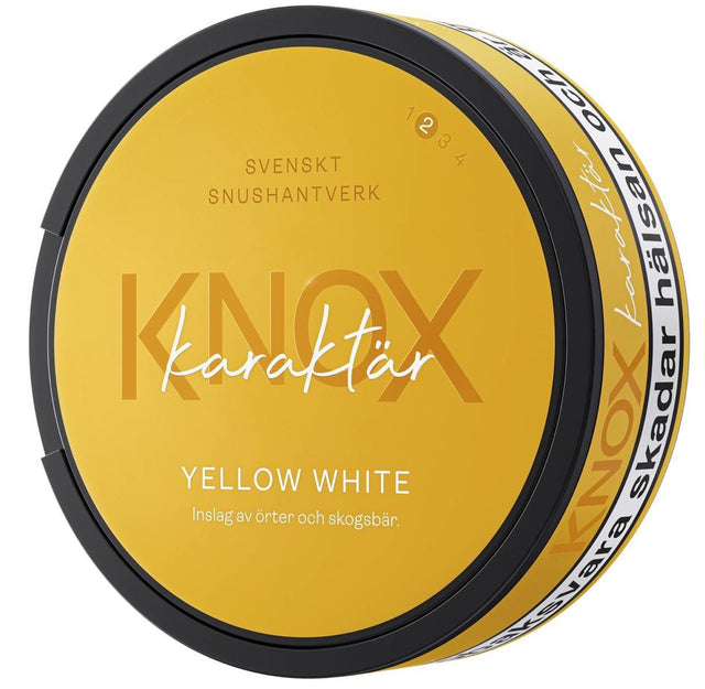 Knox Karaktär Yellow White bild 1