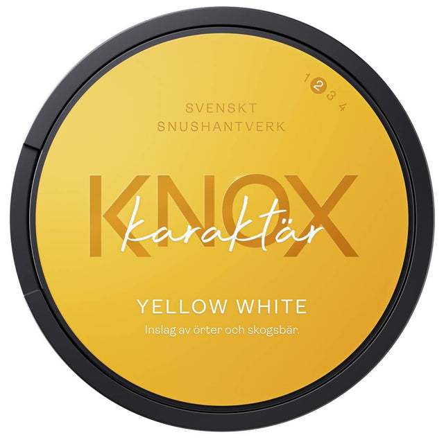 Knox Karaktär Yellow White bild 2