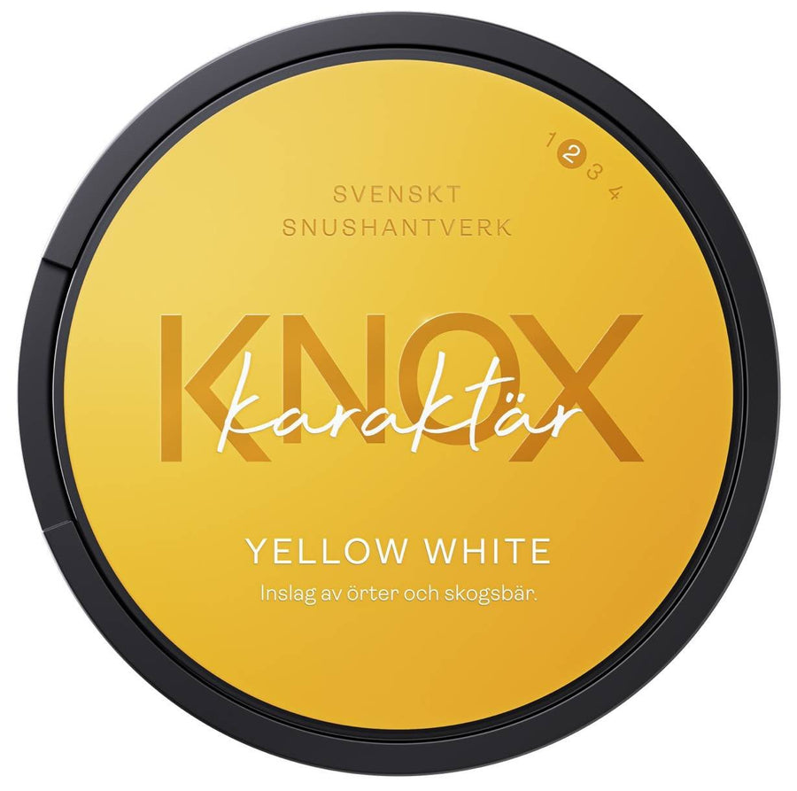 Knox Karaktär Yellow White bild 2