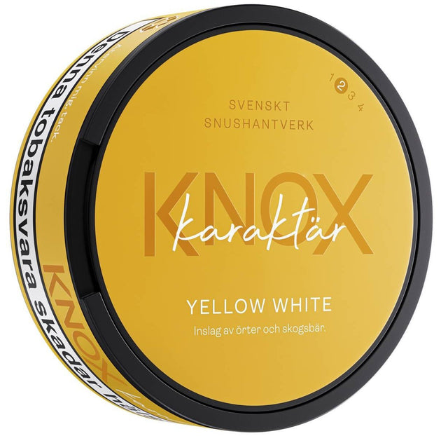 Knox Karaktär Yellow White bild 3