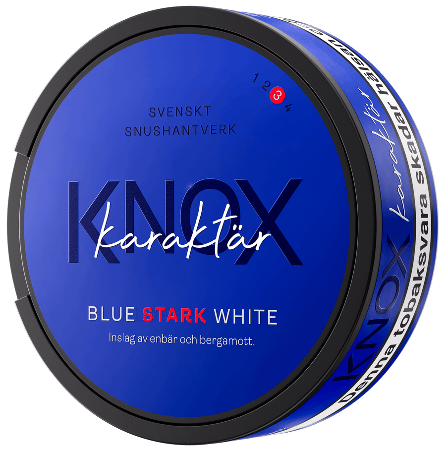 Knox Karaktär Blue Stark White