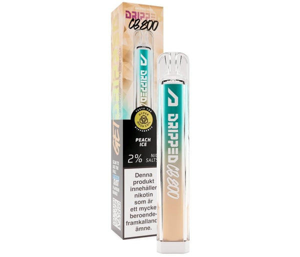 Dripped Crystal Bar Peach Ice 20mg
