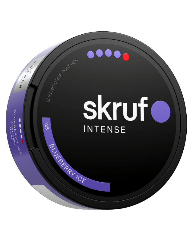 Skruf Intense No. 225 vitt snus med 20 portioner