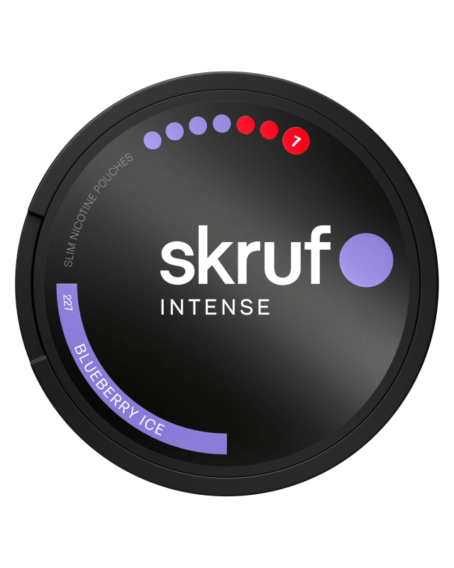 Skruf Blueberry Ice 17mg slim prillor