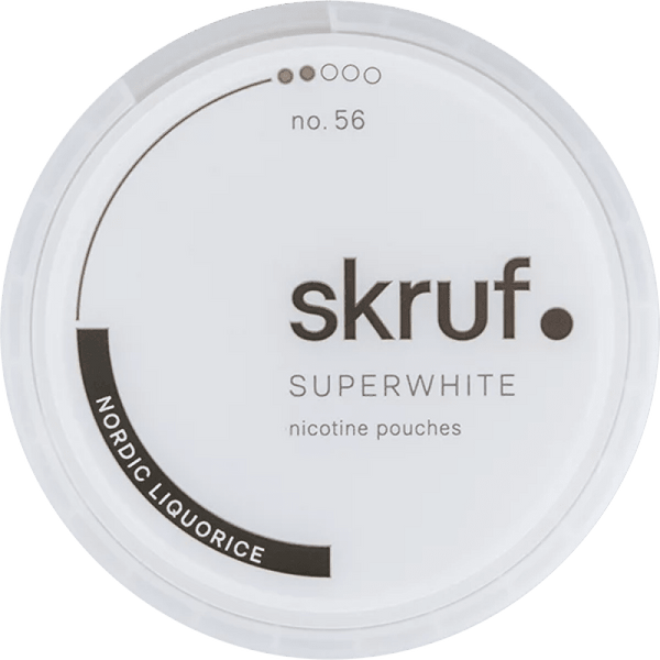 Skruf SuperWhite No. 56 Nordic Liquorice