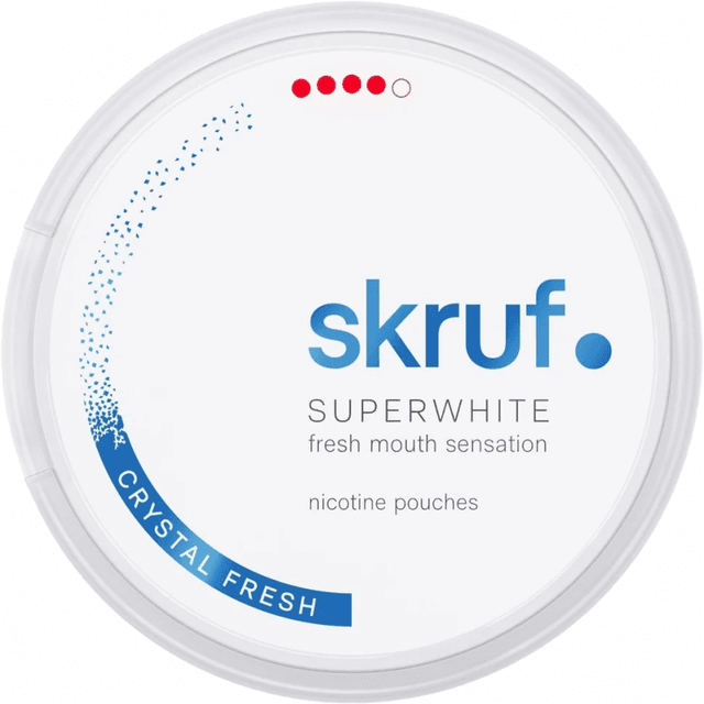 Skruf SuperWhite Crystal Fresh Extra Strong bild 1