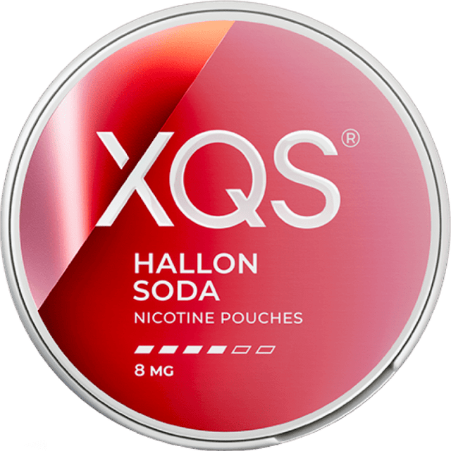 XQS Hallonsoda Slim Strong bild 1