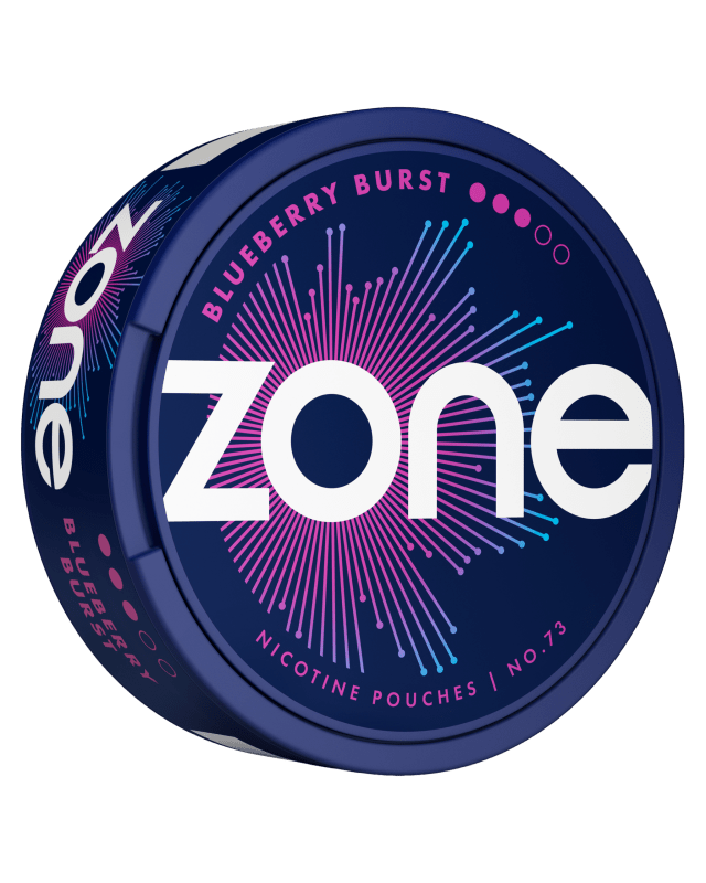 ZONE Blueberry Burst vitt snus slim