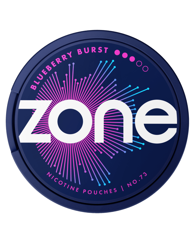 ZONE Blueberry Burst 10mg med blåbärssmak