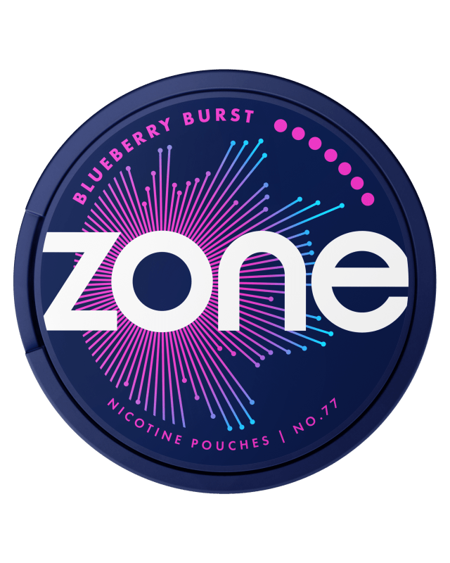 ZONE Blueberry Burst Ultra Strong med blåbärssmak